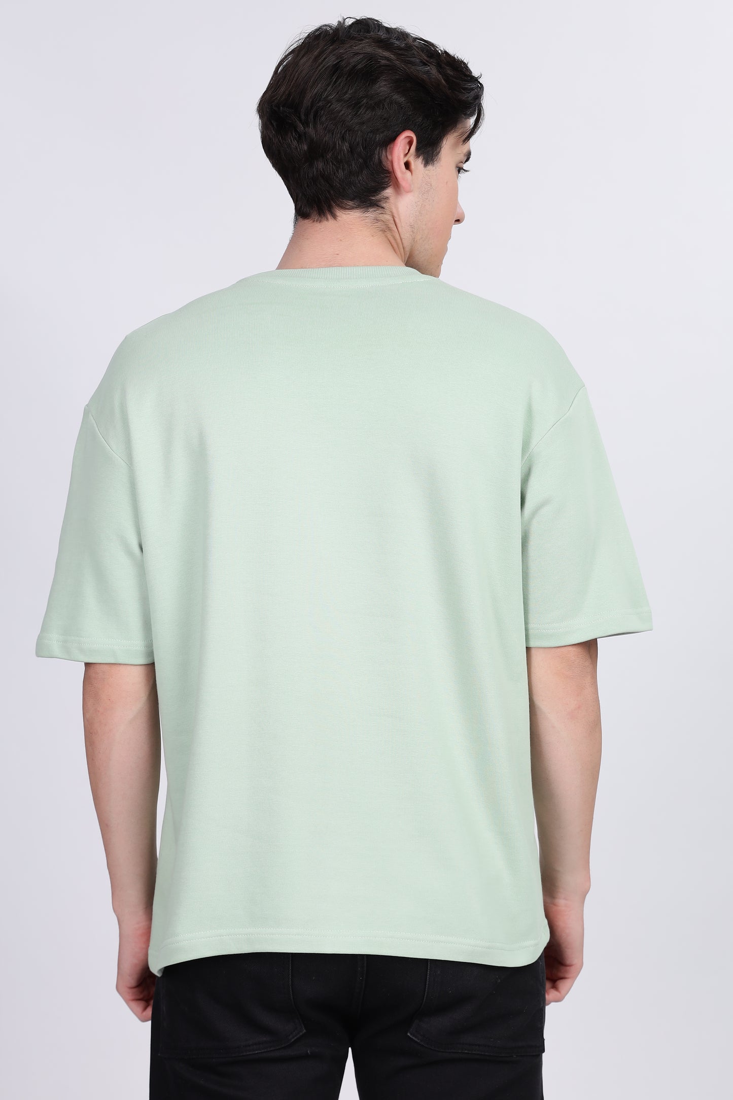 Premium Green Oversized Unisex T-Shirt – 280 GSM | Skigg Cotton Streetwear - Skigg Wears