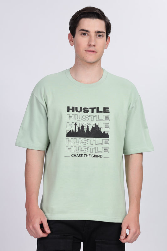 Premium Green Oversized Unisex T-Shirt – 280 GSM | Skigg Cotton Streetwear - Skigg Wears